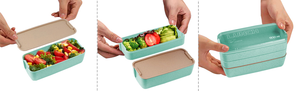 bento Lunch box 900ml 32