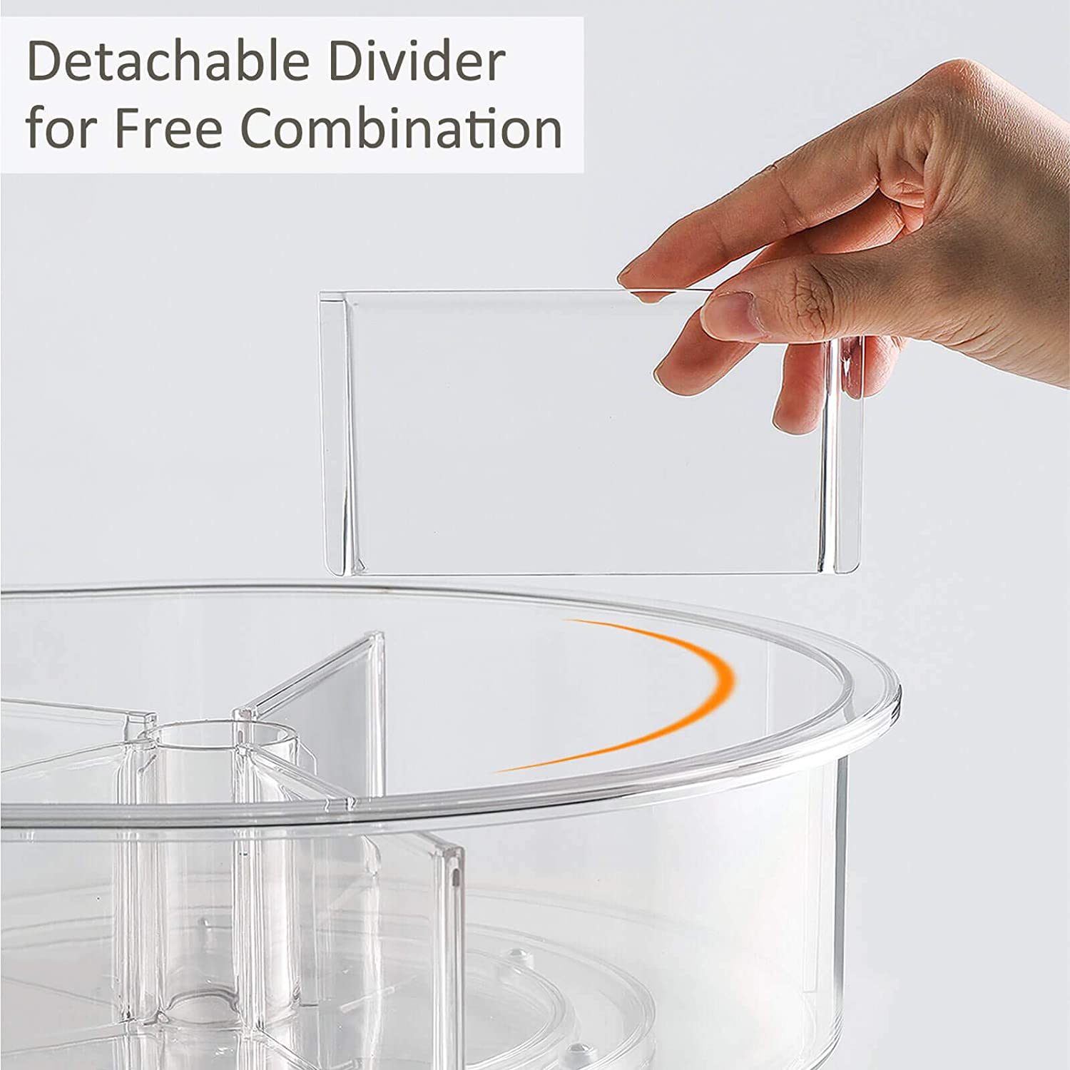 5 Removable dividers