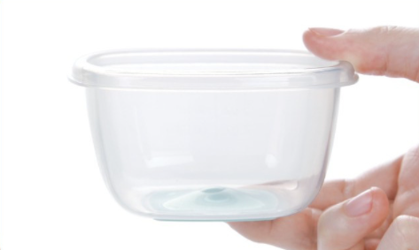 baby food container rubber bottom