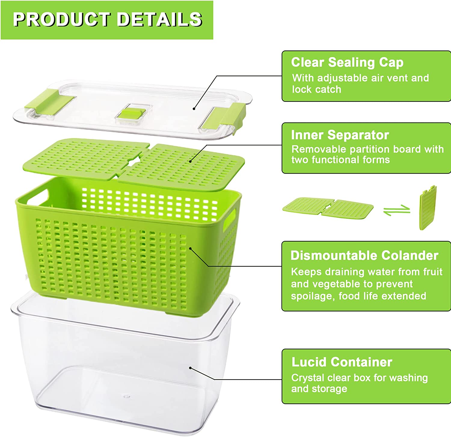 vegetable storage container 4